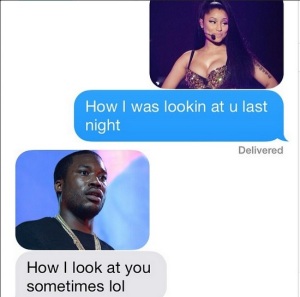 Nicki-Minaj-Instagram-Flirting-With-Meek